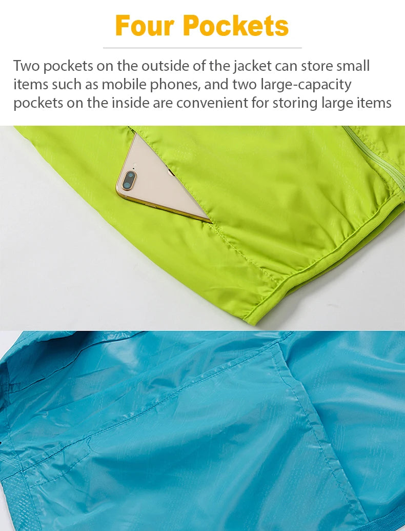 Unisex Hiking Jacket Men Women Waterproof