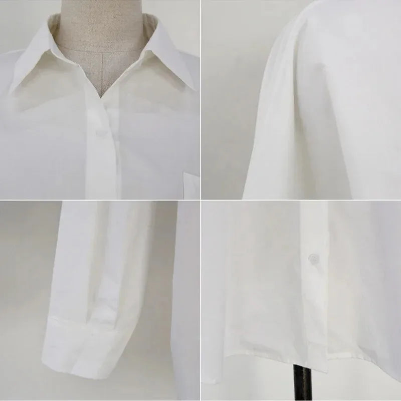 Elegant Casual Long Sleeve Women Shirt