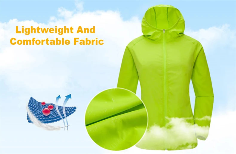 Unisex Hiking Jacket Men Women Waterproof