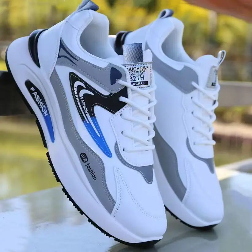Shoes for Men Lightweight Pu Leather Casual Shoes