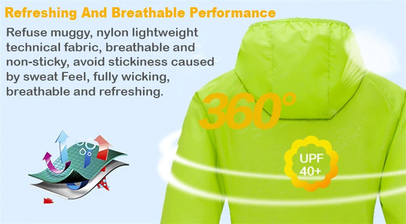 Unisex Hiking Jacket Men Women Waterproof