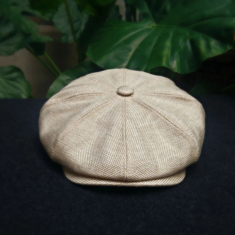 Retro British Newsboy cap Men and women