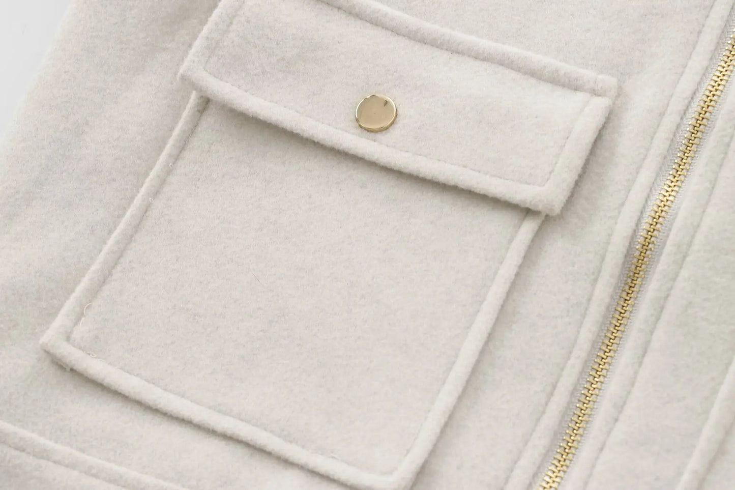 Women's Zipper Jacket Coat