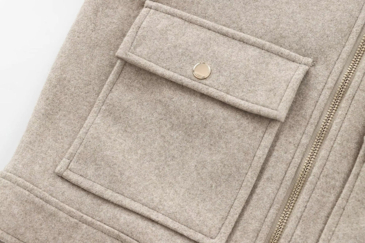 Women's Zipper Jacket Coat
