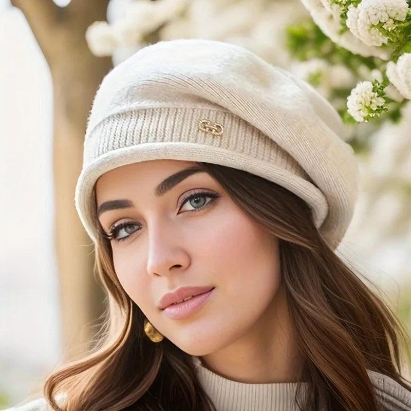 Women's Stretchy Fleece Beanie Hat