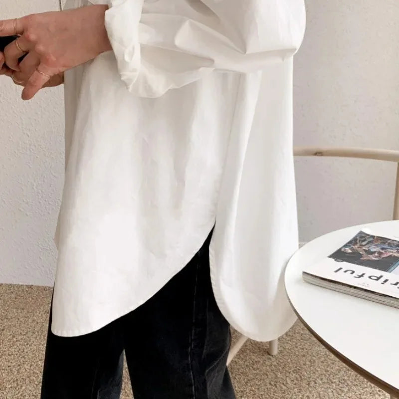 Elegant Casual Long Sleeve Women Shirt