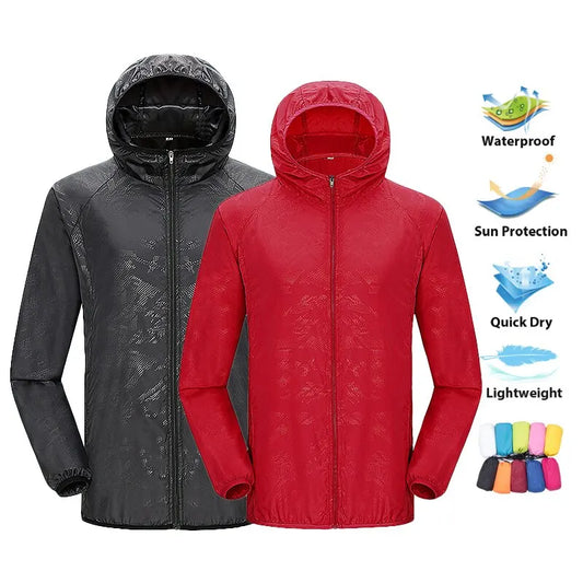 Unisex Hiking Jacket Men Women Waterproof