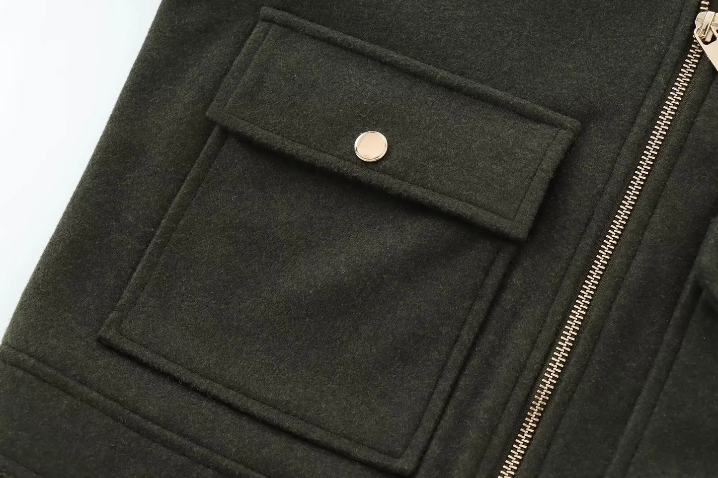 Women's Zipper Jacket Coat