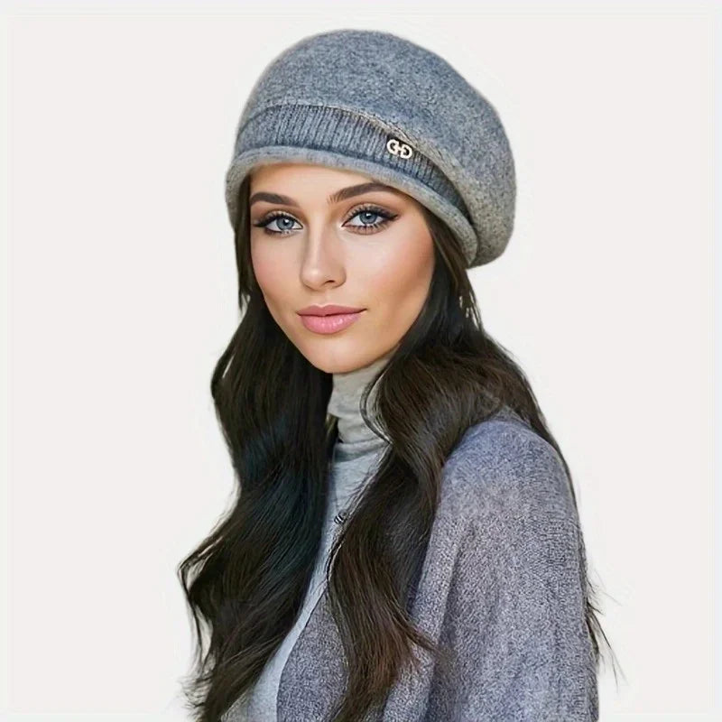 Women's Stretchy Fleece Beanie Hat