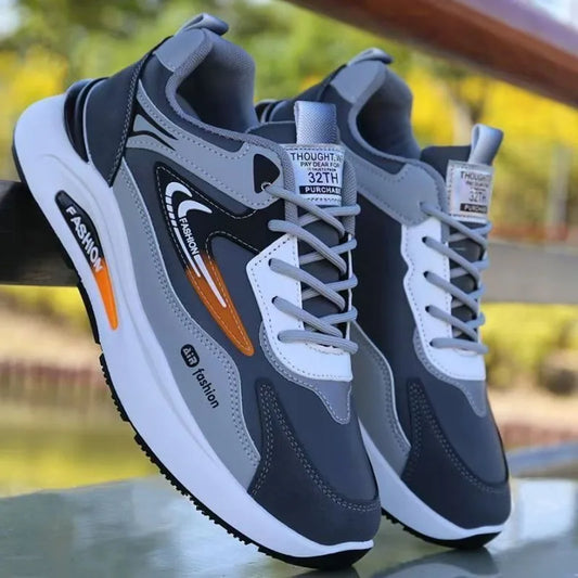 Shoes for Men Lightweight Pu Leather Casual Shoes