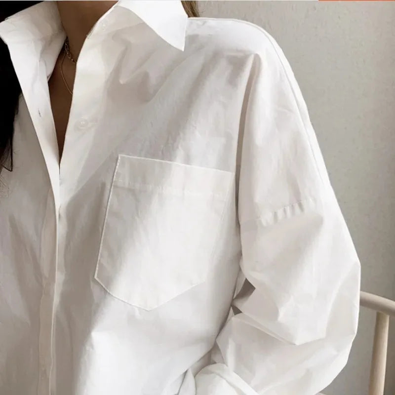 Elegant Casual Long Sleeve Women Shirt
